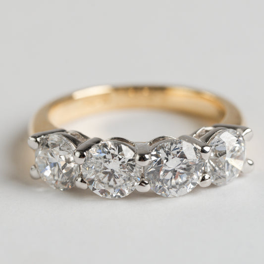 2.90ct Four Stone Diamond Ring