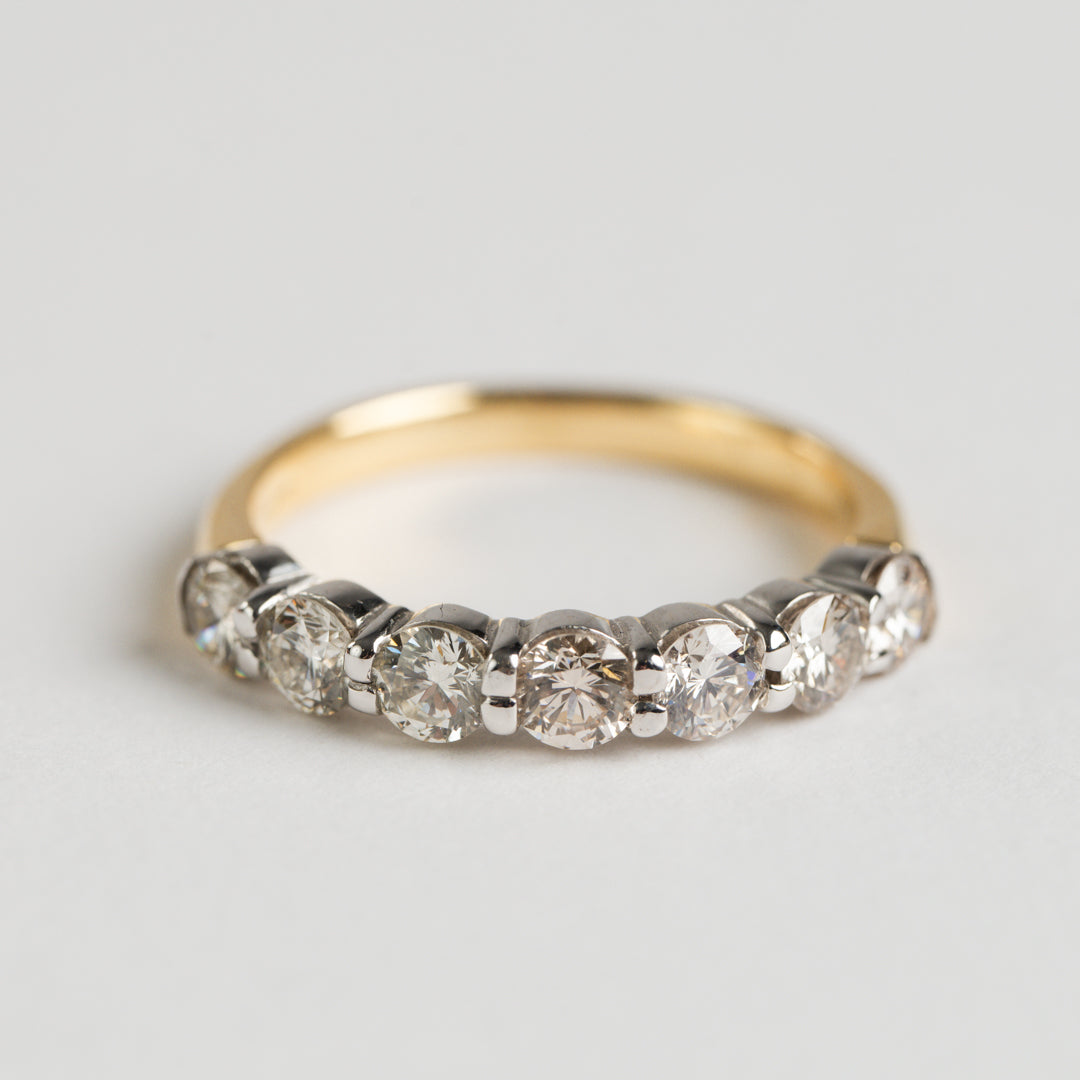 18ct Yellow Gold Diamond Eternity ring