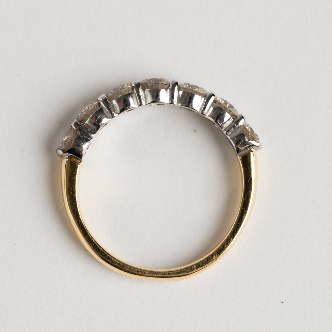 18ct Yellow Gold Diamond Eternity ring