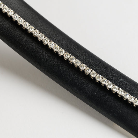 7.9ct White Gold Diamond Bracelet