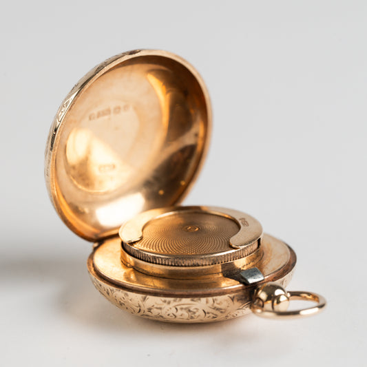 9ct Rose Gold Sovereign Holder