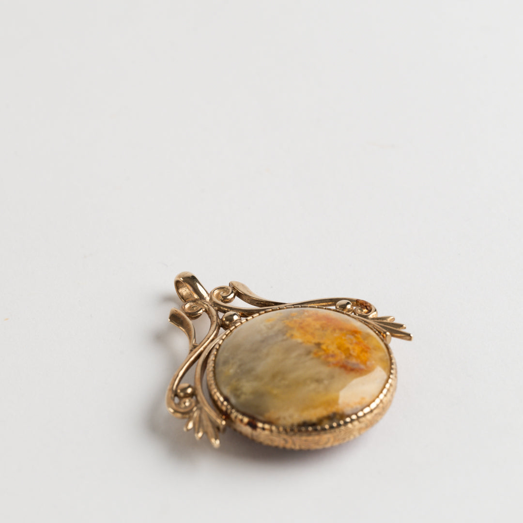 9ct Yellow Gold Double Sided Fob