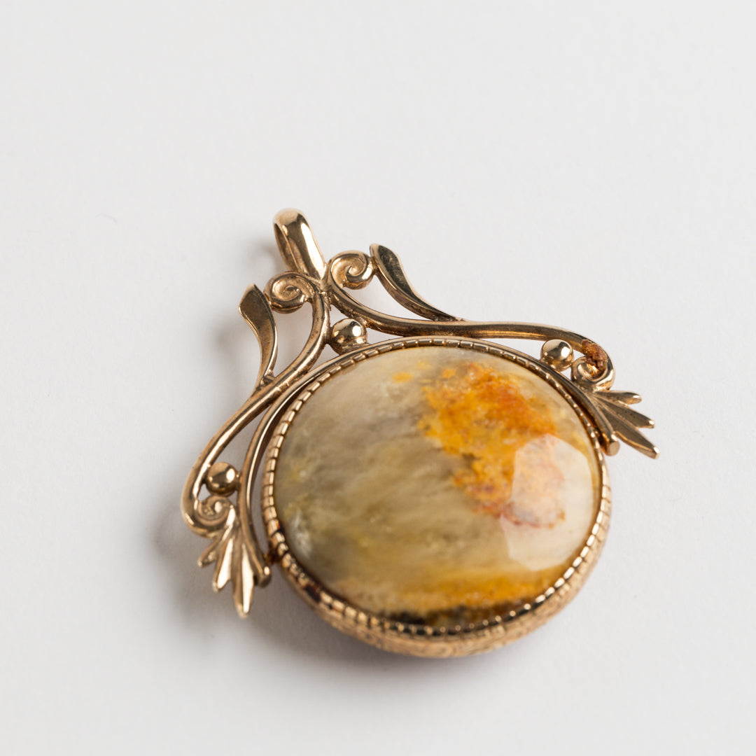 9ct Yellow Gold Double Sided Fob