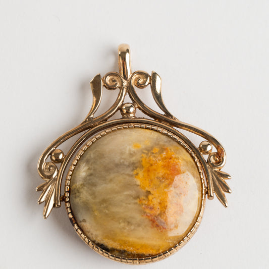 9ct Yellow Gold Double Sided Fob