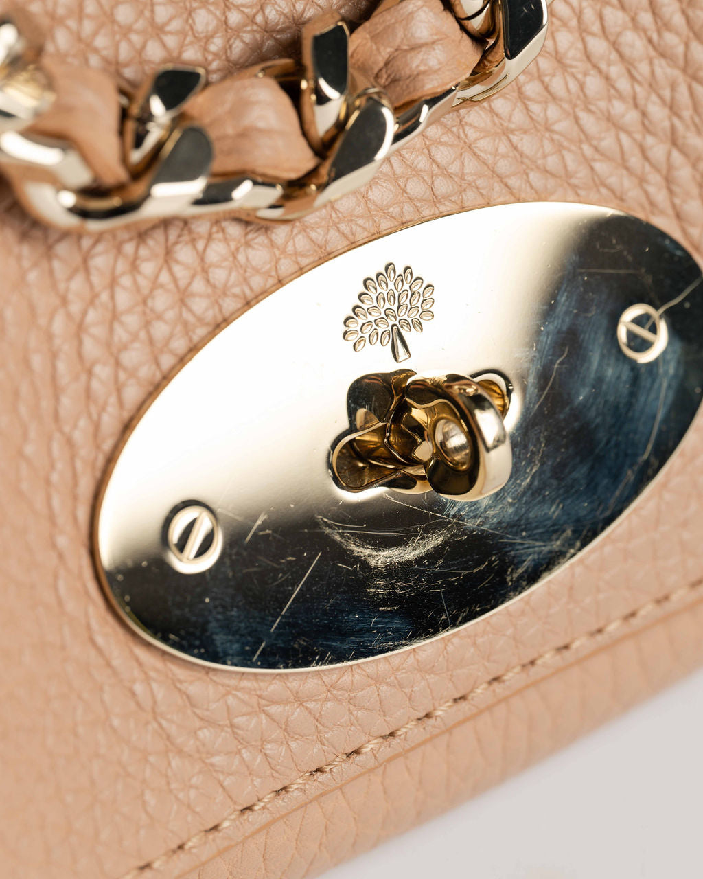 Mulberry Lily Top Handle Shoulder Bag
