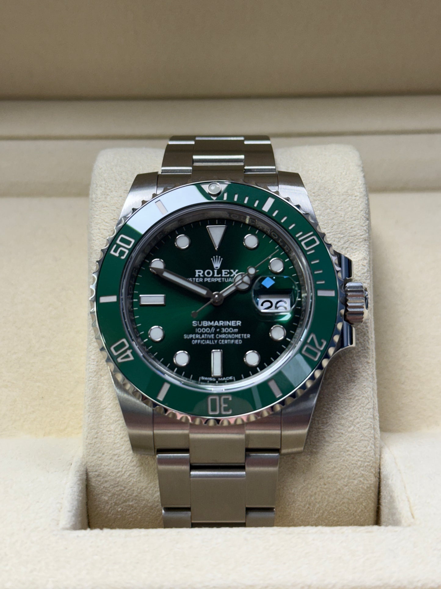 2020 Rolex “Hulk” - 116610LV