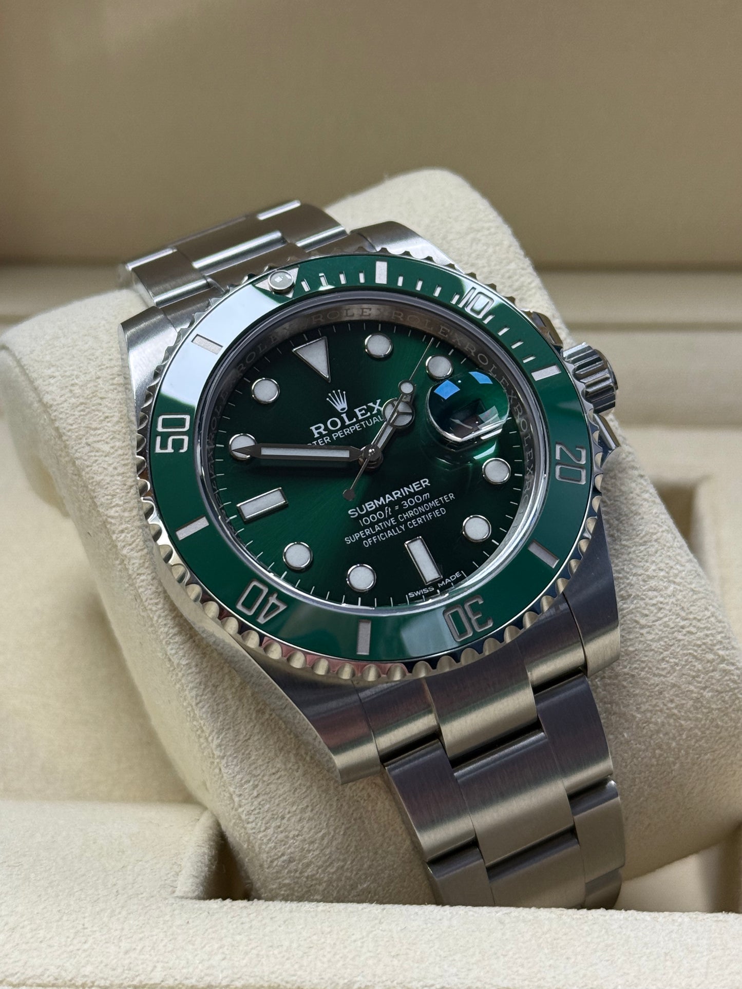 2020 Rolex “Hulk” - 116610LV