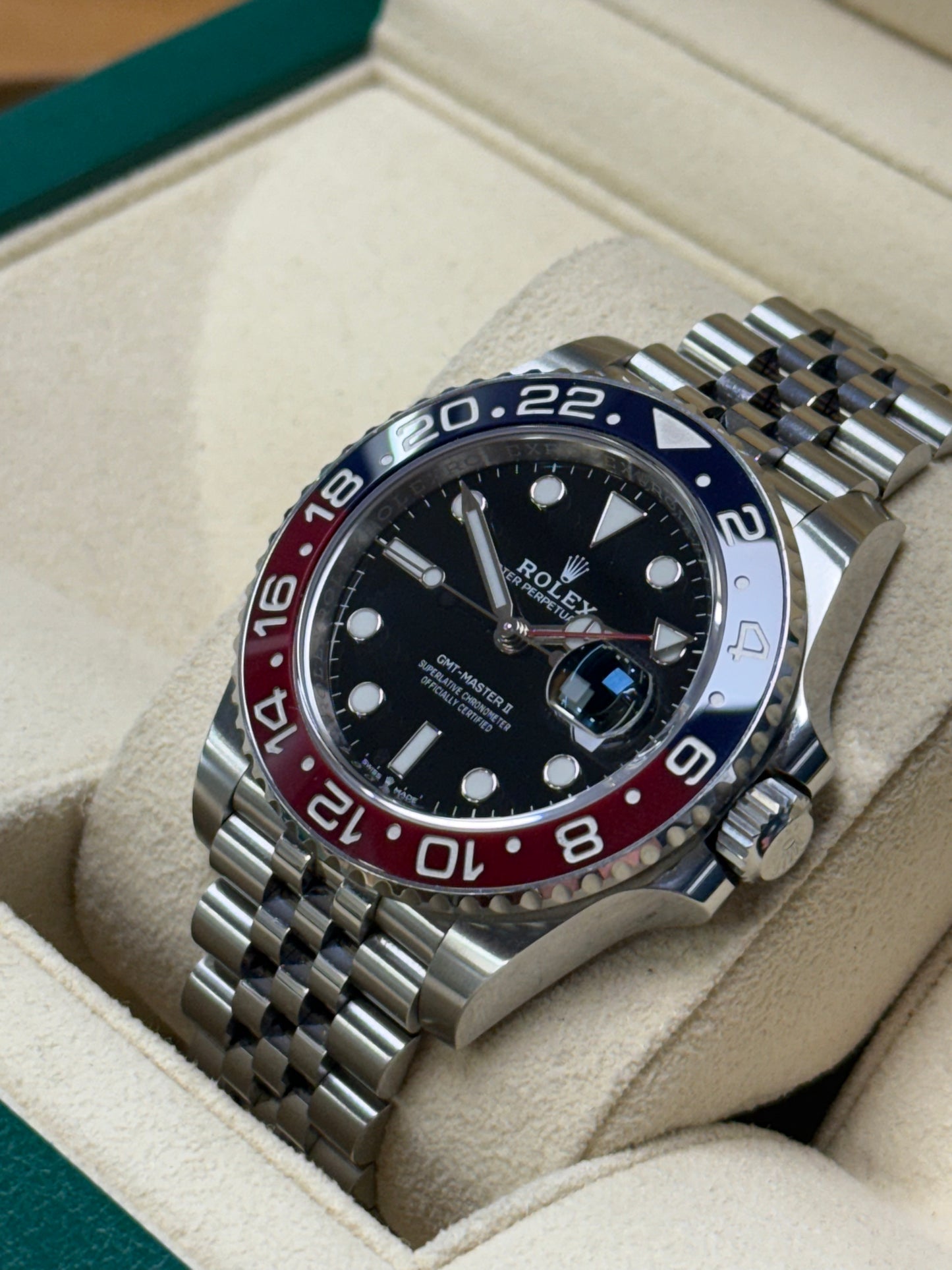 2020 Rolex GMT2 “Pepsi” - 126710BLRO