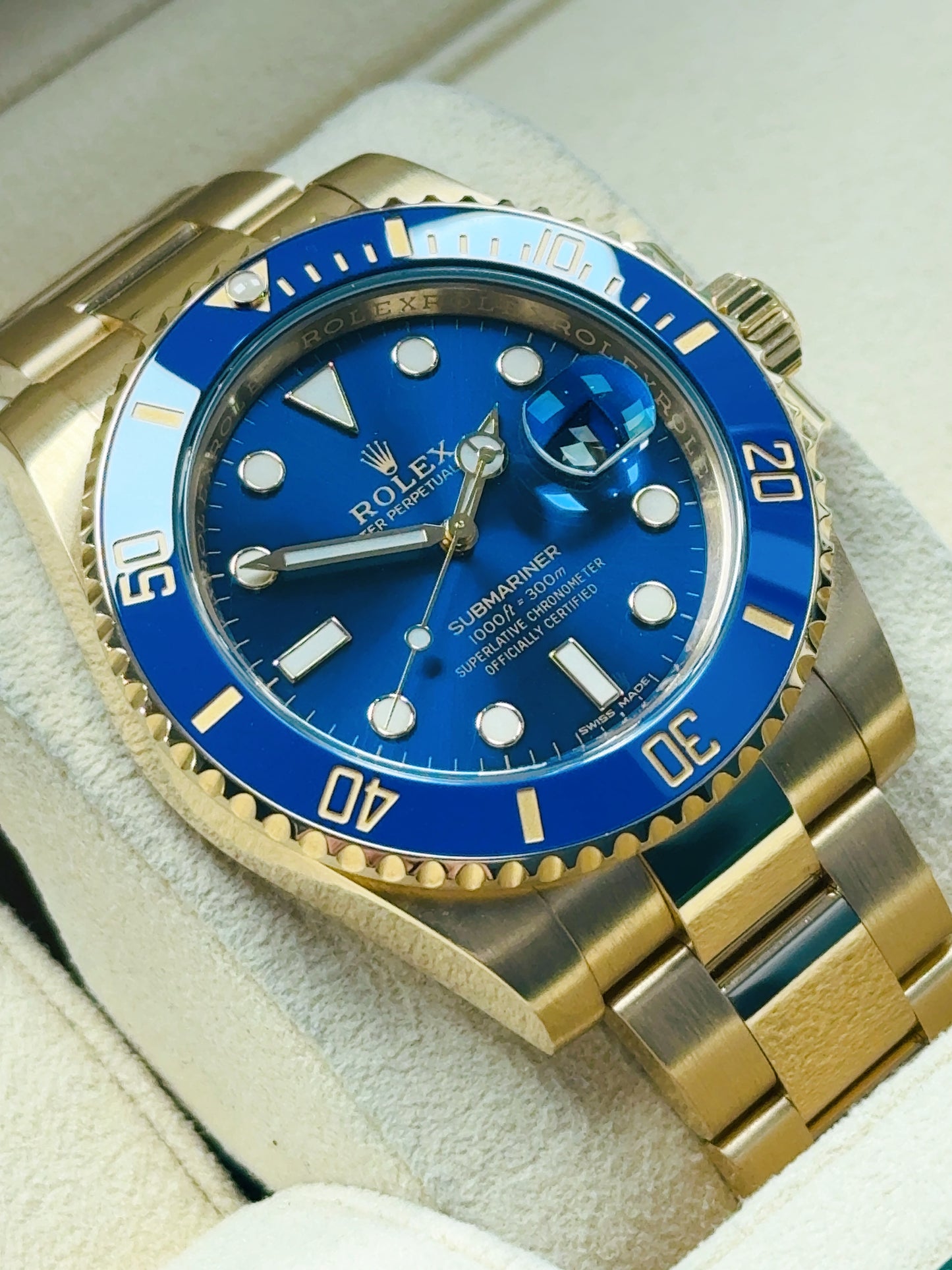 2019 Rolex Submariner “Bluesy”