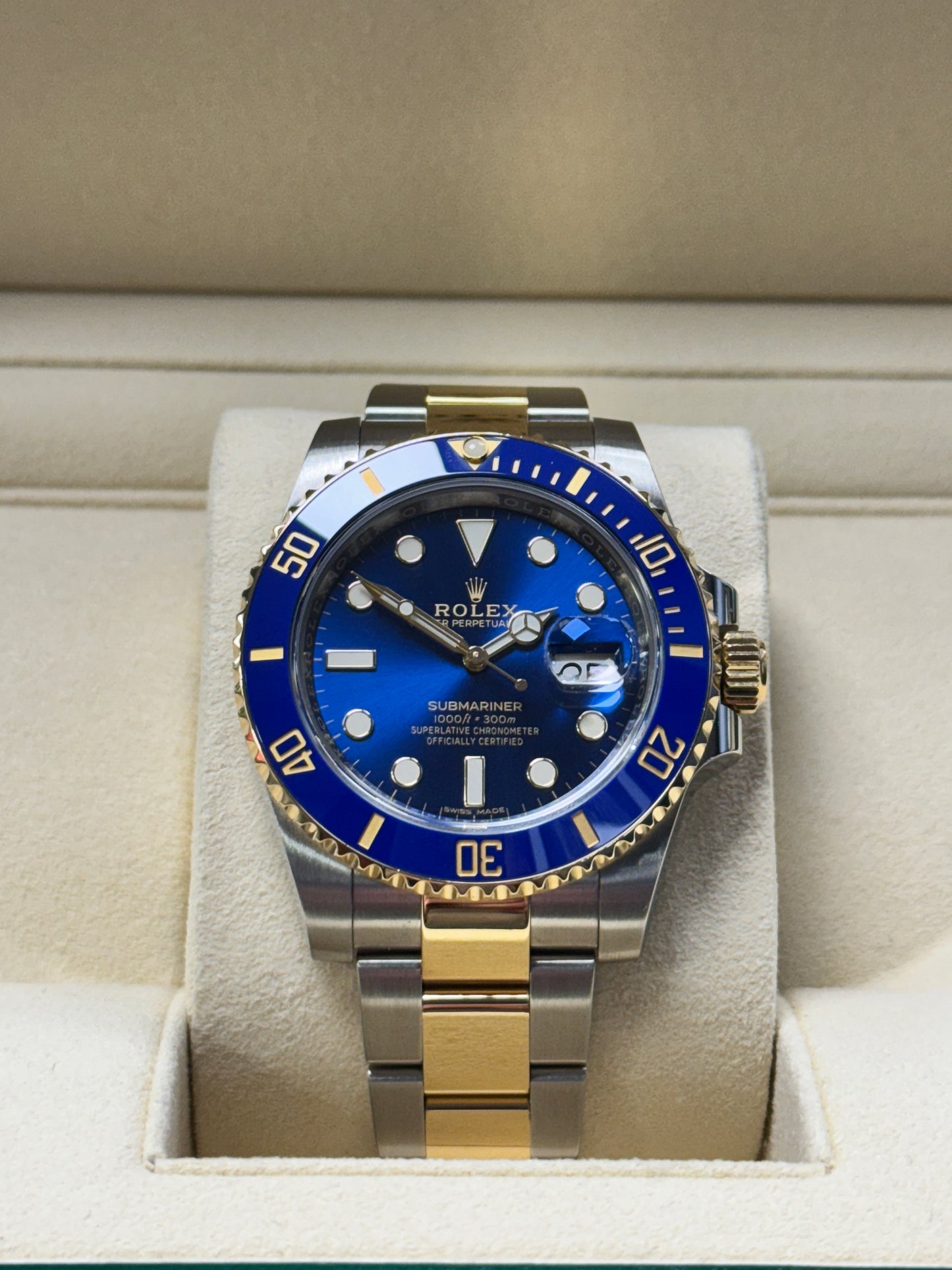 2019 Rolex Submariner “Bluesy” - 116613LB