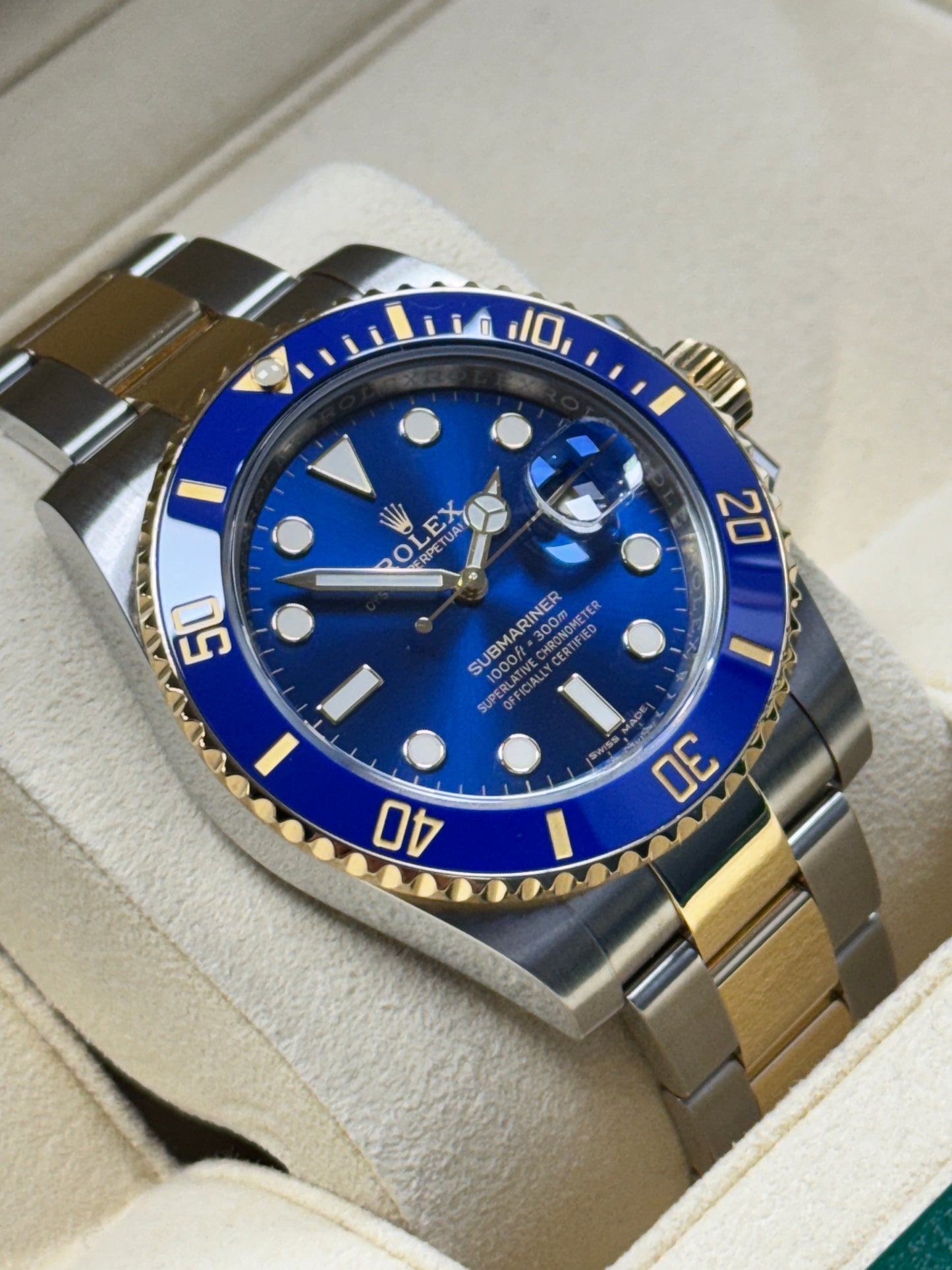 2019 Rolex Submariner “Bluesy” - 116613LB