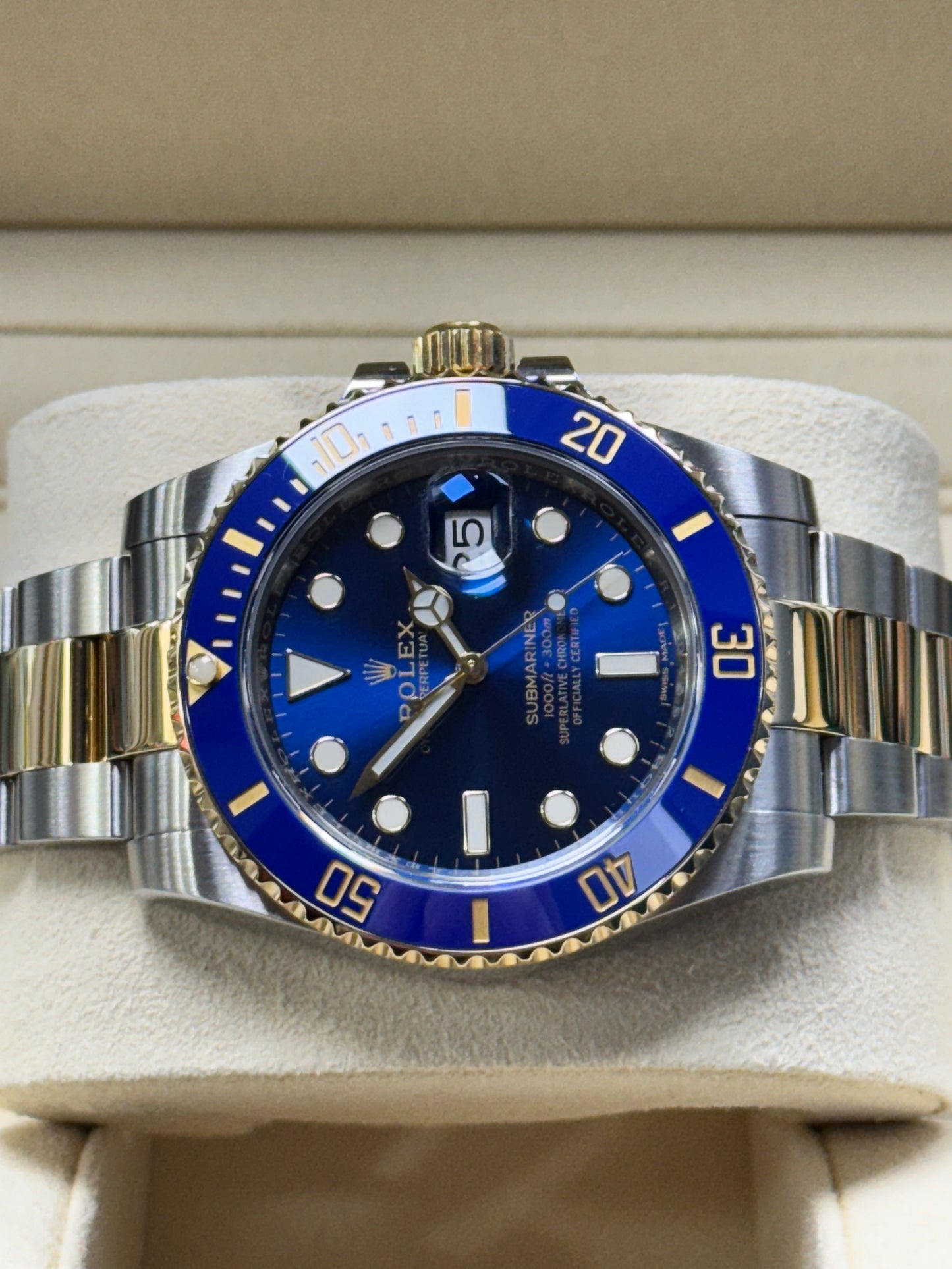 2019 Rolex Submariner “Bluesy” - 116613LB