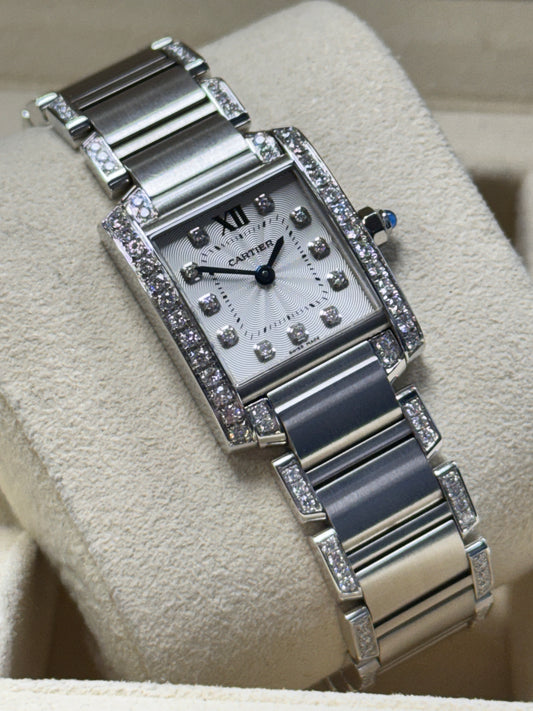 2017 Cartier Tank Francaise - Diamond