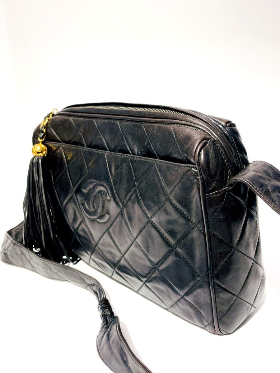 Chanel XL Camera Tassel Vintage