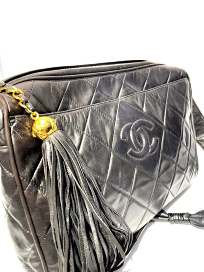 Chanel XL Camera Tassel Vintage