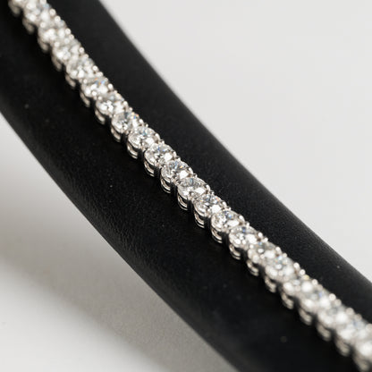 12ct White Gold Diamond Bracelet