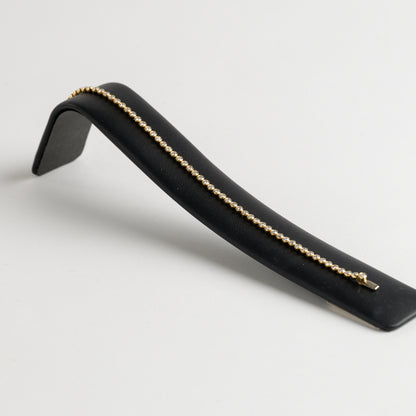 18ct Yellow Gold Diamond Bracelet