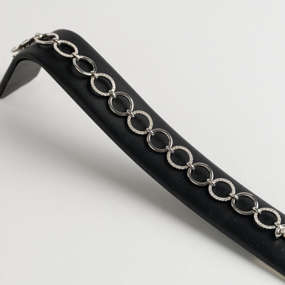 18ct White Gold Daimond Bracelet