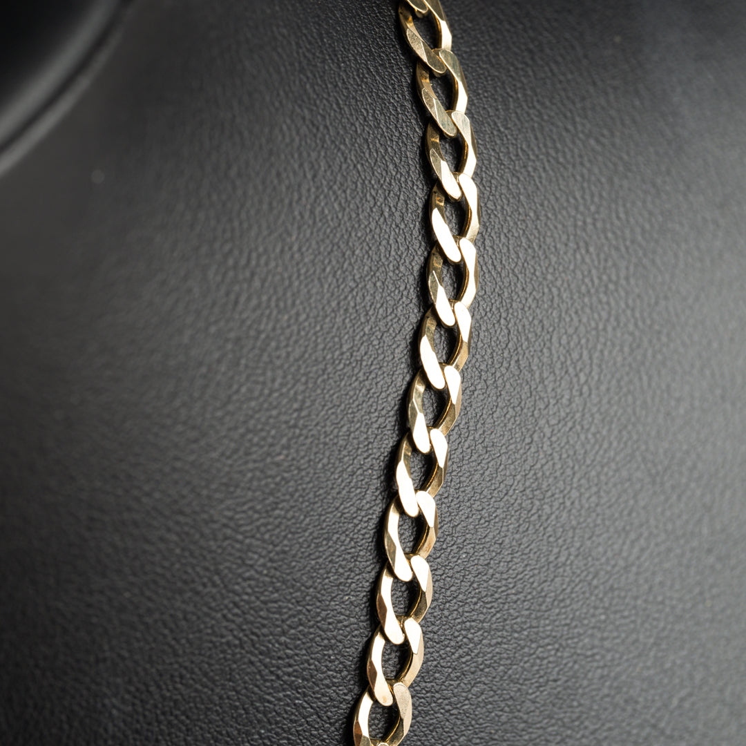 9ct Yellow Gold Curb Chain