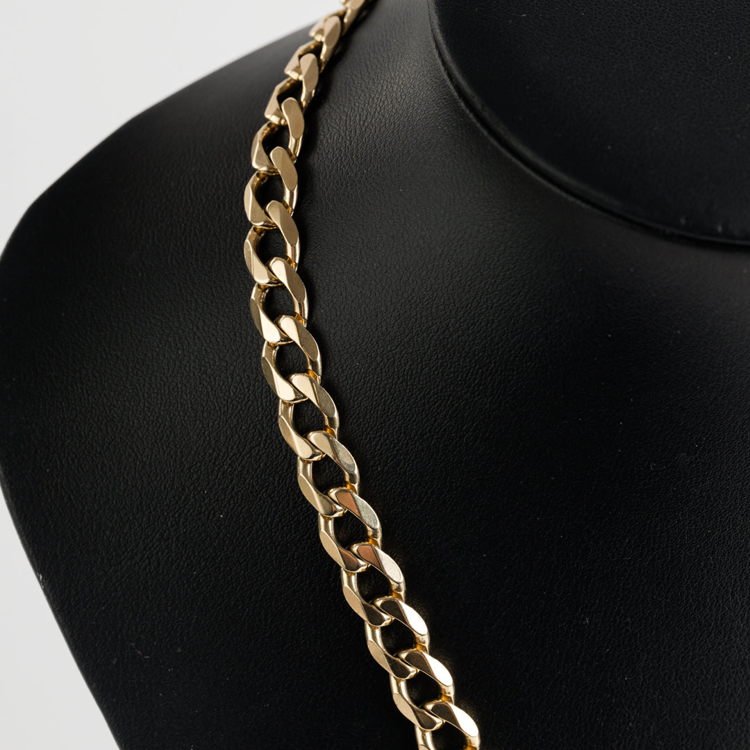 9ct Yellow Gold Curb Chain