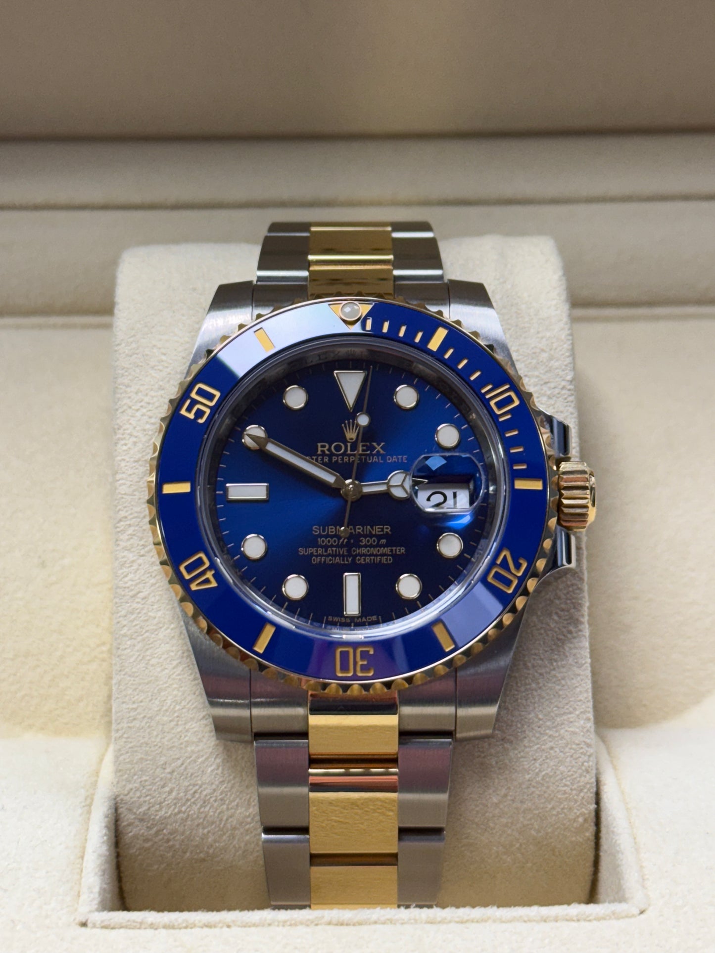 2014 Rolex Submariner “Bluesy” - 116613LB