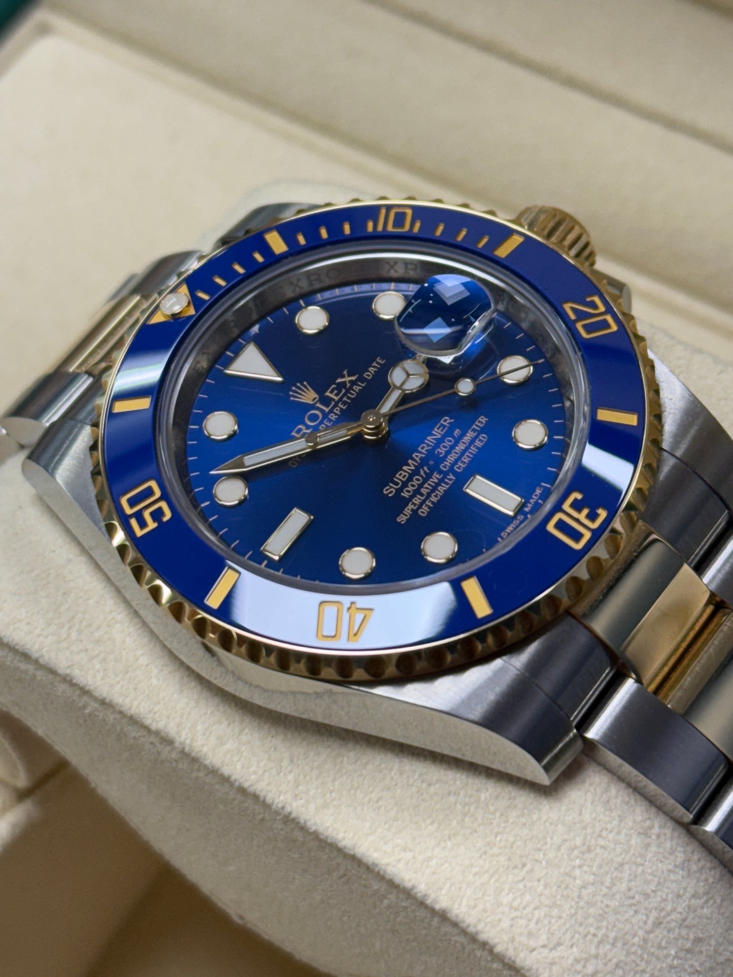 2014 Rolex Submariner “Bluesy” - 116613LB