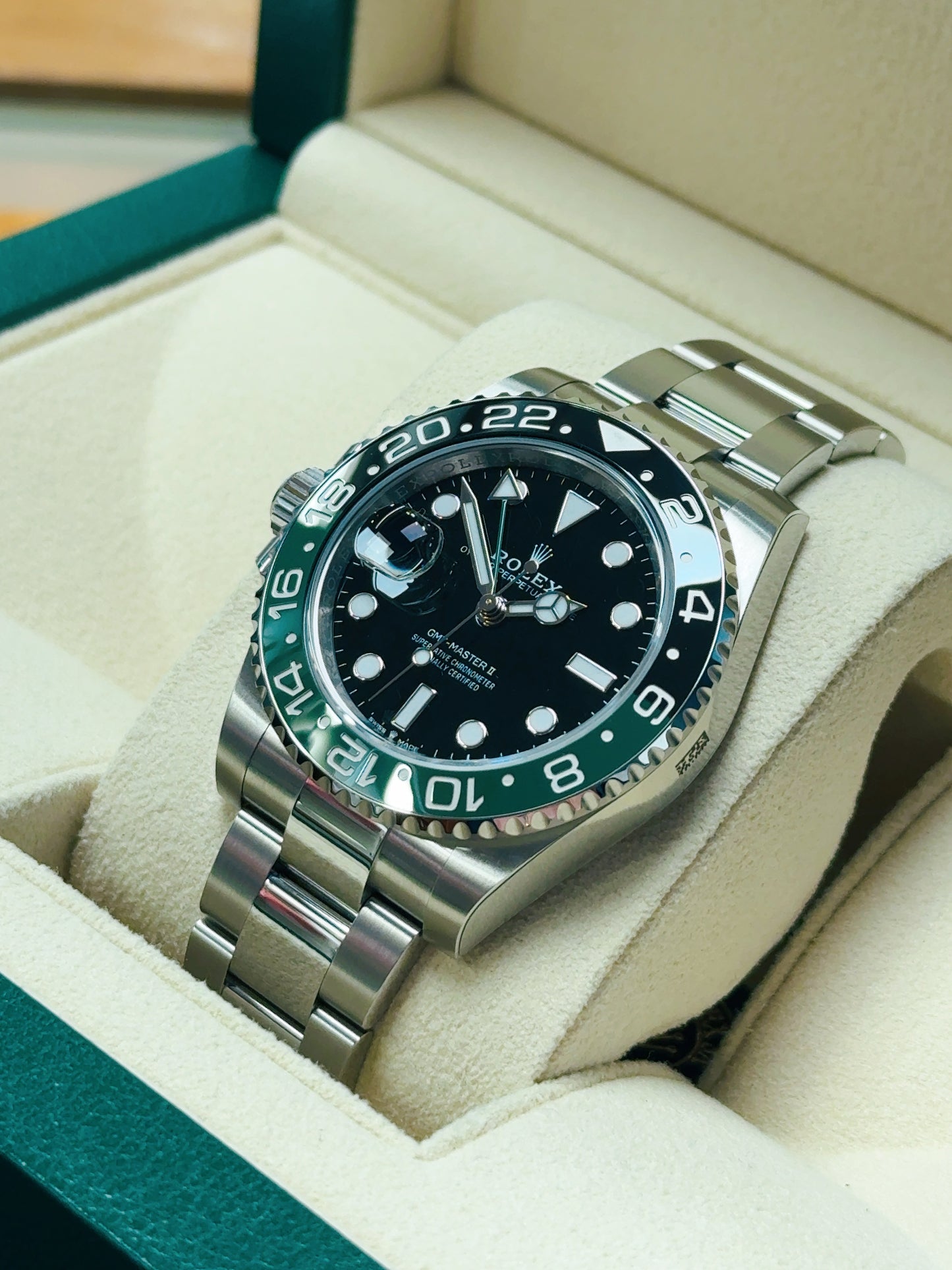 2022 Rolex GMT2 “Sprite” - 126720VTNR