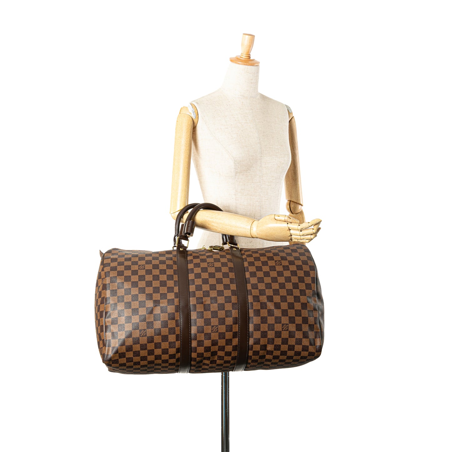 Louis Vuitton Damier Ebene Keepall 50