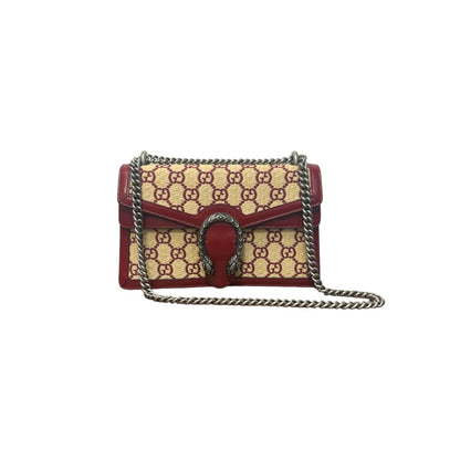 Gucci Dionysus straw GG BAG